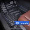 TPE Waterproof Floor Mats for Suzuki Ertiga 7-Seater RHD: Non-Slip, Odorless, Wear-Resistant, Eco-Friendly