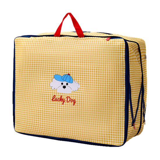 huaqianguhh Travel Storage Bag, Waterproof Oxford Organizer, with Reinforced Handle, Cartoon Print Luggage for Clothes Toiletries Shoes