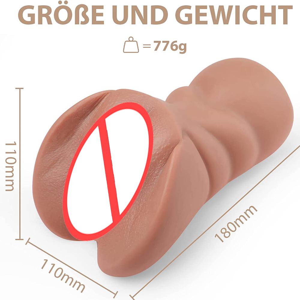 3D Artificial Vagina Male Masturbators Cup Realistic Vaginal Pocket Pussy Real Vagina Anal Soft Silicone Ass Sex Toys for Men