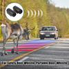 Deer Whistles For Cars 1 Pair Waterproof Horn Deer Warning Whistles Device For Night Highway Camping Road Trip Driving Commute