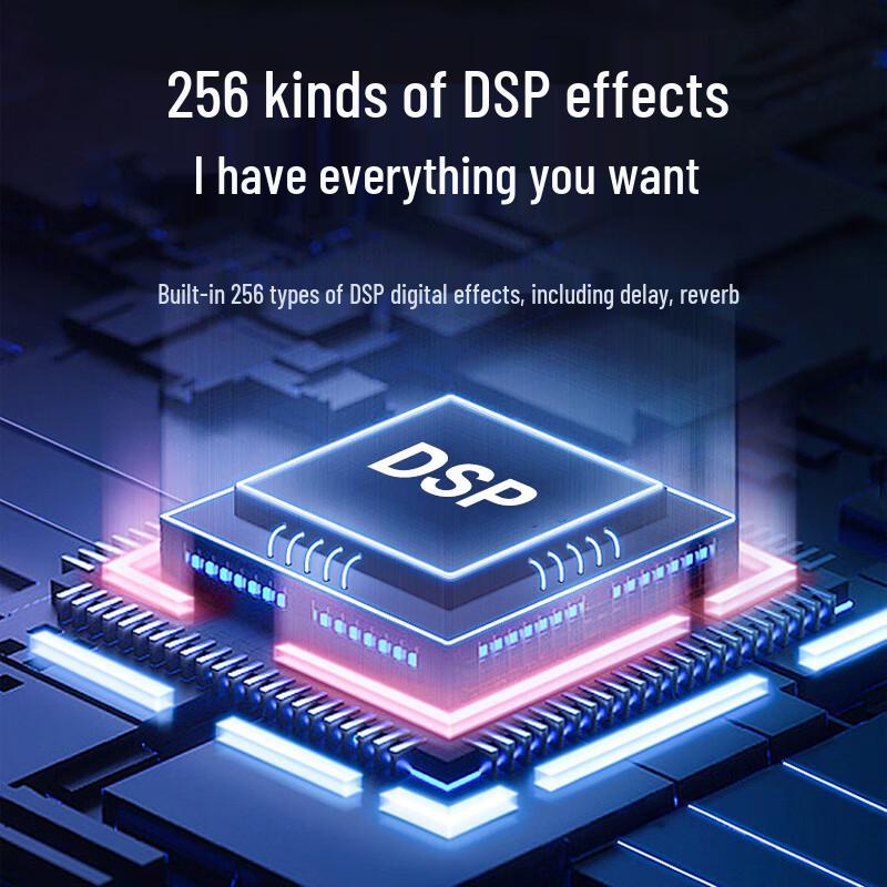 HuiDu Professional Audio Mixers with DSP Effects (CN Version)