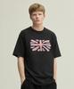 Urban Ditype Union Jack Applique T-Shirt_Black