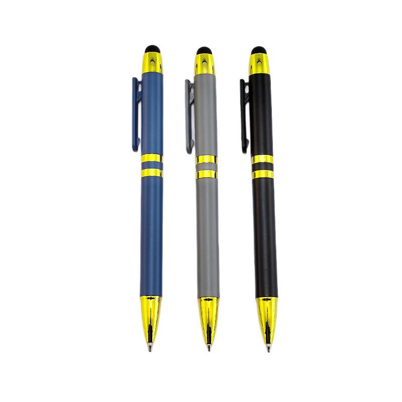 Touch Screen Ballpoint Pen - Creative Clip Style, Signature & Neutral Pen with Customizable Logo for Advertising and Hotel Use