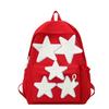 Japanese Cute Girl's New Large Capacity Star Backpack Ins Versatile College School Backpack for Girls High School Backpack