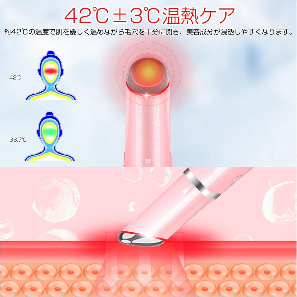 Latest Eye Area Facial Eye Thermal Beauty Face Eye and Mouth USB Home Use Facial Popular Eye Care Perfect Gift for New Japanese Instruction Manual