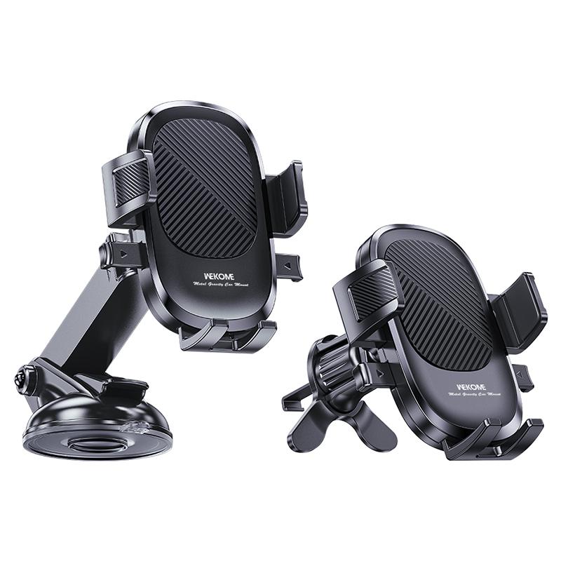 

WEKOME WA-S59 Car Mount Holder Set Multi-Angle Adjustable Vehicle Phone Holder A