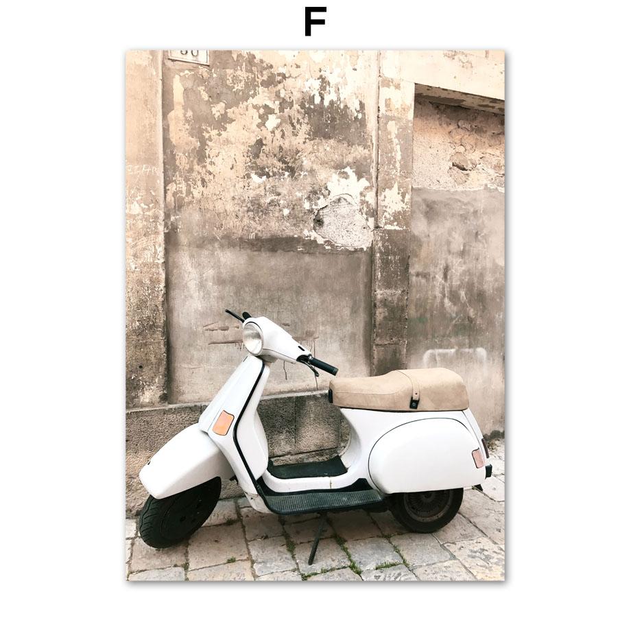 

Пламовые деревья, средиземноморские винтажные городские постеры и принты, холст, живопись, скандинавские настенные художественные фотографии, домашний декор для гостиной 21X30cm No Frame