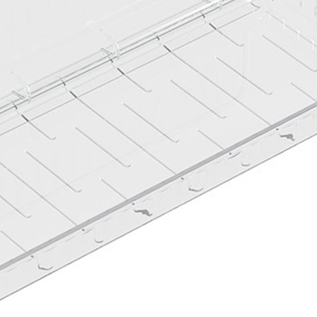 Wall Mounted Folding Shelf Transparent Punch Free Large Capacity Strong Foldable Floating Wall