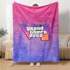 Grand Theft Auto Decke Weich & Gemütlich Großartig für Sofa Sessel Büro für Alle Jahreszeiten Verspieltes Design Perfektes Geschenk für Verwandte und Freunde