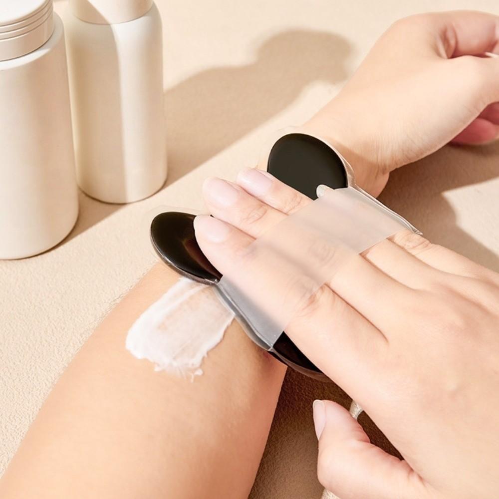 Non-Absorbing Body Lotion Application Tool Reusable Bear Shape Puff  Liquid Foundation