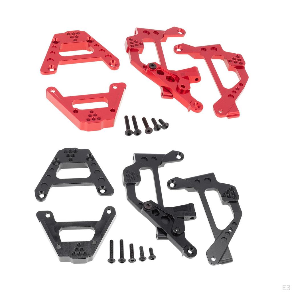 1 Set Front Rear Shock Mount for Axial SCX10 III 1/10 RC Car AXI231017