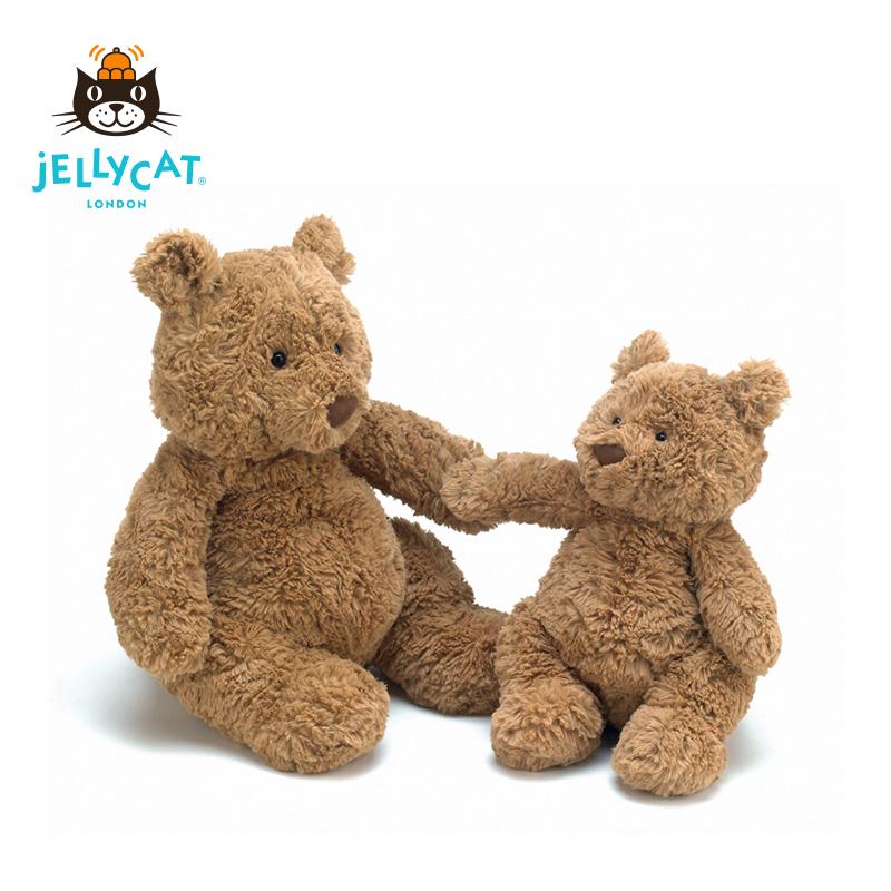 Jellycat Barcelona Bear Plush Toy - Soothing Teddy Bear Stuffed Animal Gift with Gift Box