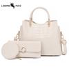 New Crocodile-patterned Women's Handbag, European and American Retro Style, Handbag, Shoulder Bag, Crossbody Bag, High-end Feel