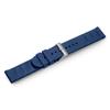Watch Band 21mm Rubber Strap D2 Pin Buckle Watch Strap Replacement Strap Lightweight Breathable Blue [Victorinox] Tool-free [] V.60042