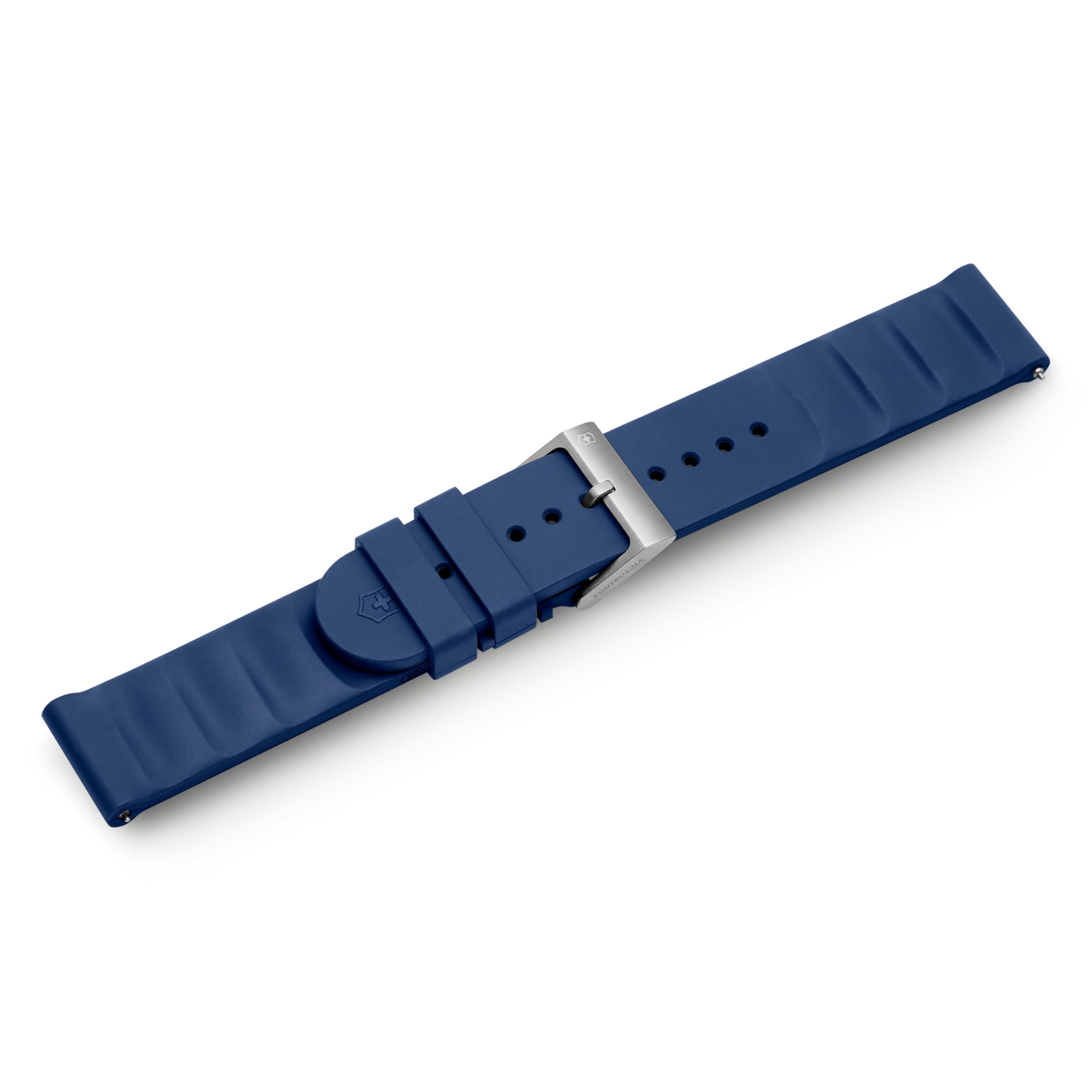 

Victorinox 21мм Ремешок для часов из каучука с D2 штифтом Легкий и синий ремешок, Пряжка без инструментов, Дышащий, [V.60042]