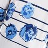 Womens Sexy Printing Cardigan Coat Long Sleeve Two-Piece Set Fashion Lady Suit