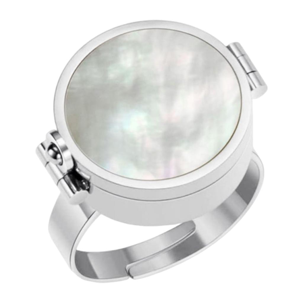 2In1 Retro Lipstick Storage Ring Leak Proof Portable Lip Care Tool Lightweight Stylish Touch Ups Rings Hold Pills/Lipstick/Balm