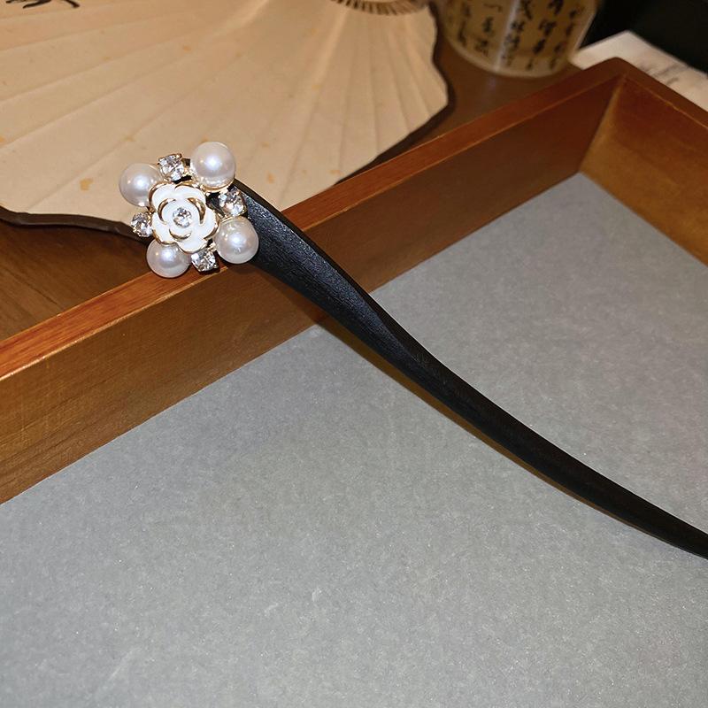 New Chinese Style Butterfly Flower Bead Tassel Hairpin, Chinese Style High-End Hairpin, Hanfu Versatile Hairpin, Hair Accessory for Women