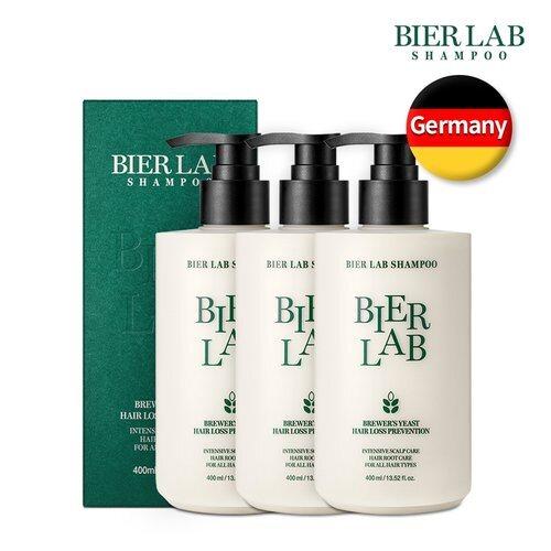 

BIERLAB German Beer Yeast Anti-Hair Loss Shampoo 400ml x 3 Bottles_636137