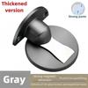 Punch-Free Invisible Magnetic Door Stopper: Stainless Steel Windproof Mechanical Self-Locking Door Stop for Home Safety