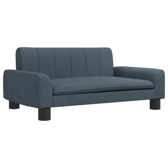 VidaXL Canapé pour enfants gris foncé 70x45x30 cm tissu 3196270