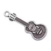Musical Charms Multi Color Alloy Guitar Pendants For Music Themed Jewelry Making