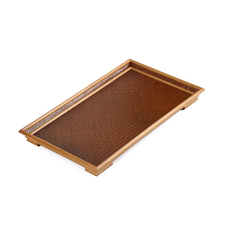 Bamboo Woven Tea Serving Tray