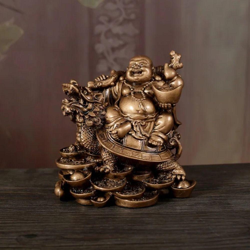 Feng Shui God of Wealth Laughing Buddha Statue Sakyamuni Buddha Buddha Ornaments Home Office