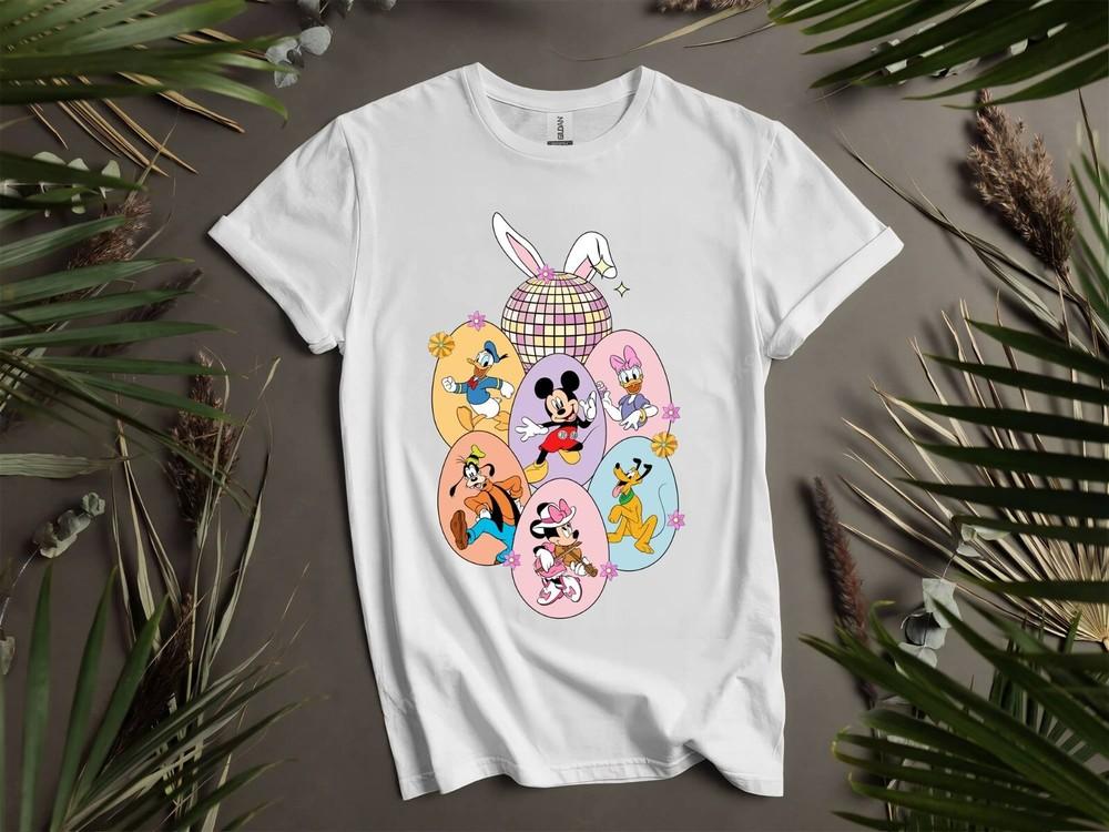 

Mickey s Friends Egg T-shirt T shirt Men Women Unisex Tshirt I173 XL