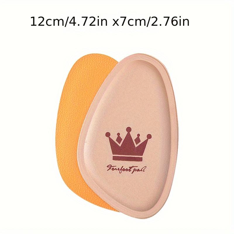 1 Pair Women's High Heels Front Foot Mat Anti Slip Pain Relief Insertion Half Insole Front Foot Mat Foot Care Insole Insole
