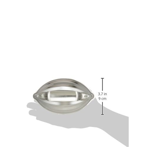 Kanda Kan Risform, Rostfritt stål, Tillverkad i Japan, Melonform, för Kommersiellt och Hemanvändning, 058007