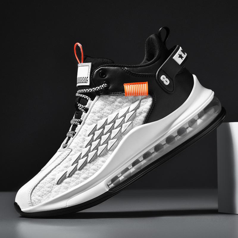 Men's shoes running shoes air cushion men's spring new breathable soft-soled men's casual sports shoes