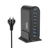 268W Gan New Design Home Universal Dock Multi Cell Phone Station Wall Usb C Type Fast Charging Laptop Chargers and Adapters