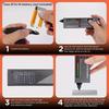 Diamond Tester Portable Gemstone Selector Tool LED Indicator Accurate Reliable Jewelry Gem Test Tool for Jewelry Jade Ruby