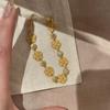 Xiaohongshu Bestseller: Besticktes Goldenes Blume Antik-Stil Diamantarmband, Einzigartiges Design
