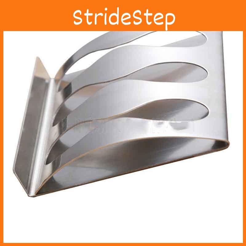 Wall Mount Stainless Steel Toothpaste Dispenser 2/3 Position Holder For Organized Bathrooms**
