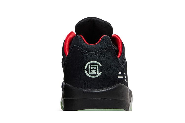 Men's Sneakers Jordan 5 Retro Low CLOT Jade Black/Classic Jade-Fire Red-Metallic Silver
