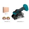 20000RPM Multifunction Curved Cutting Saw Cordless Portable Woodworking Power Tool Brushless Electric Circular Saw
