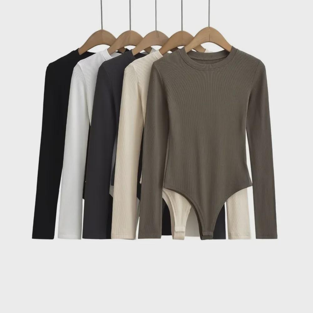 

Women s Fleece-Lined Bodysuit: Sexy, Tight-Fitting Base Layer Small білий