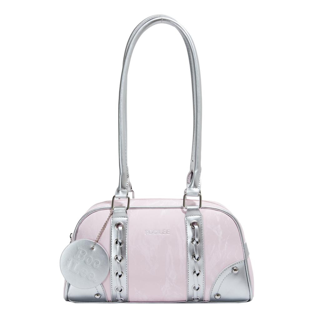 Bowling Bag for Women 2026 Casual Western Style Handbag, New Fashiable Retro Pillow Shoulder Bag