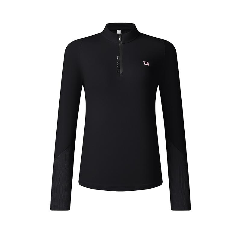 

New FILA T Shirts Women s Pitch Black A11W511210FBK-1 S