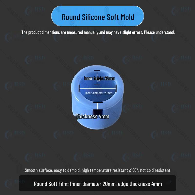 

Blue Silicone Film Mold for Metallographic PCB Analysis