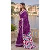 Chunri Hand Block Print Mulmul Cotton Saree – Traditional Elegance with Luxurious Comfort
