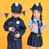 Brightlara Police Costume for for Boys and Kids' Halloween, Unisex, Girls, kidscos039-NV-120