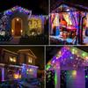Solar-Powered Christmas LED String Lights for Outdoor Garden and Courtyard Decor