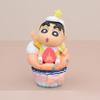 Crayon Shin-chan Snack Time Hand-painted Figure - Cake Decoration & Desk Ornament