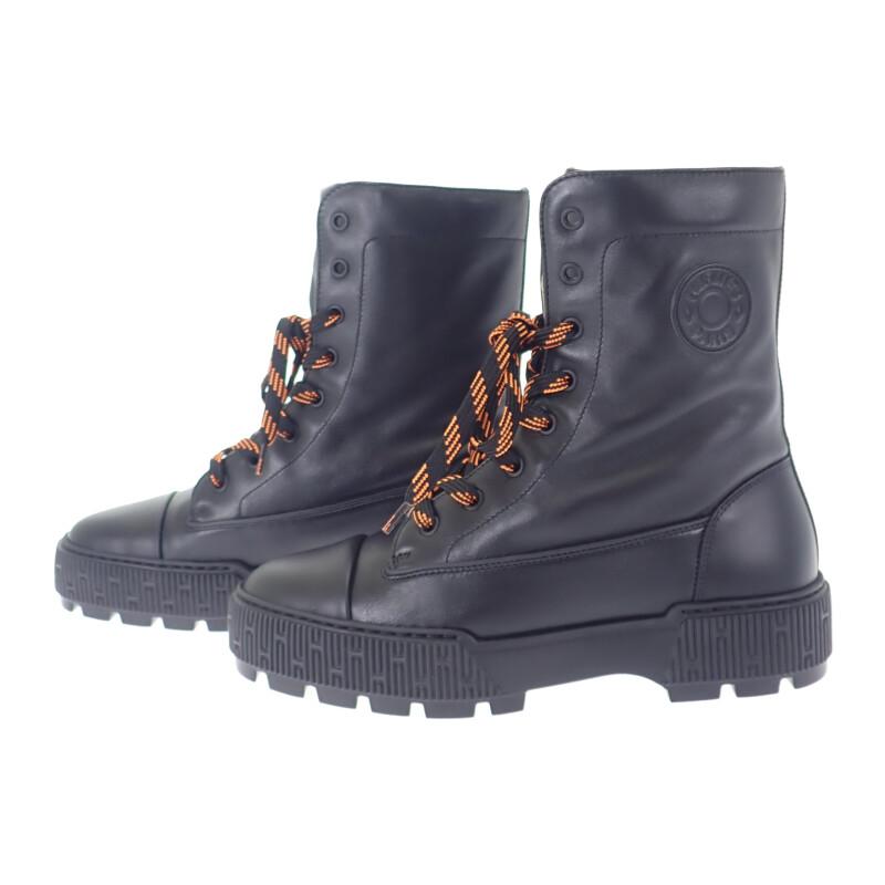 HERMES  H242072Z02380 38  Boots Black Calfskin Women