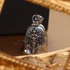 New Men'S Motorcycle Wind Retro Punk Hip Hop Rock Wings Motorcycle Character Bell Pendant Necklace