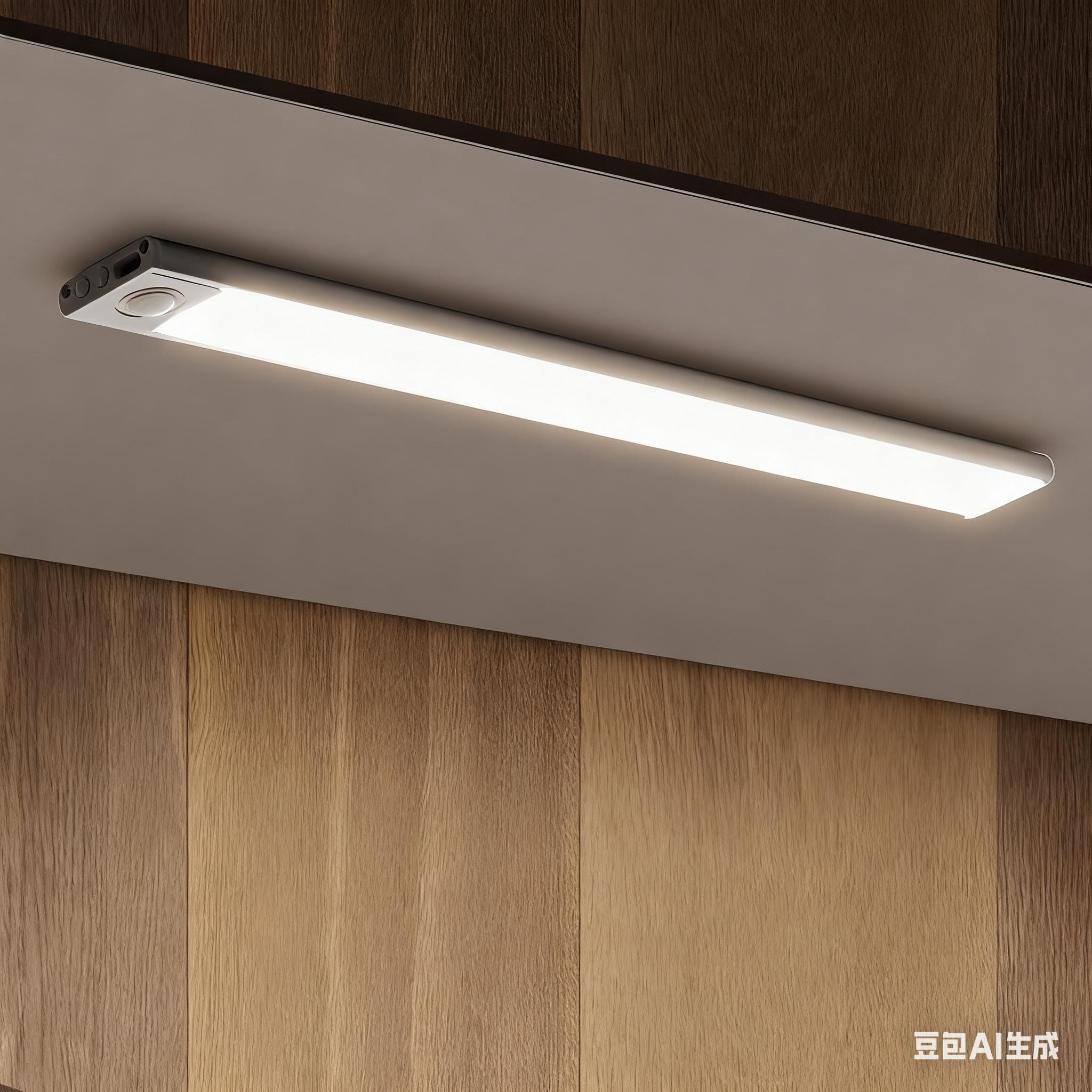 

Индукционная светодиодная лента для тела человека Современный простой магнитный светодиодный индукционный светильник Перезаряжаемый ночник для платяного шкафа