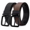 Rotatable Pin Buckle Double-Sided Belt Men'S Belt High-End Urban Leisure Belt